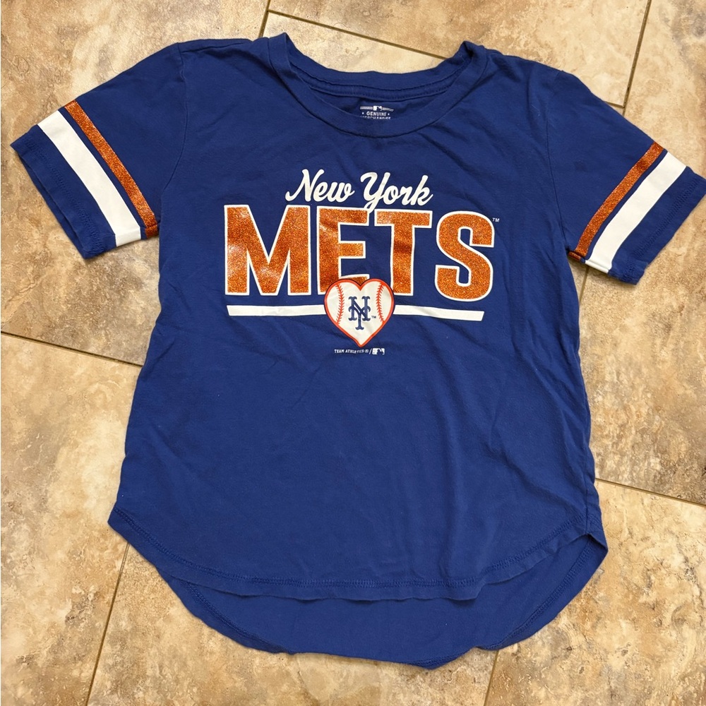 New York Mets Child’s Short Sleeve Tee Size Small 6/7